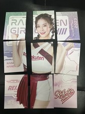 2023 RAKUTEN GIRLS MONKEYS Cheerleader 樂天女孩 張語芯 Base Completed 9 Card Taiwan