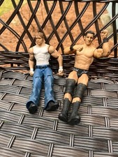 WWE Jon Morley & Wade Barrett wrestling figures