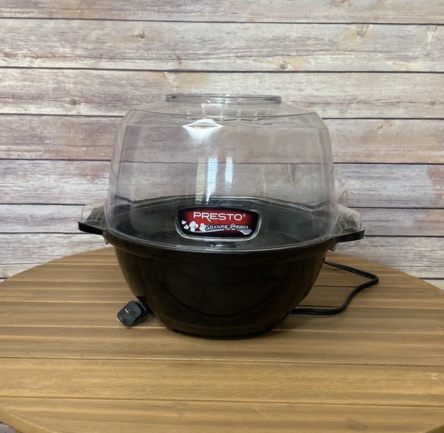 PRESTO Electric Stirring Popcorn Kettle Corn Popper Model 05200 6