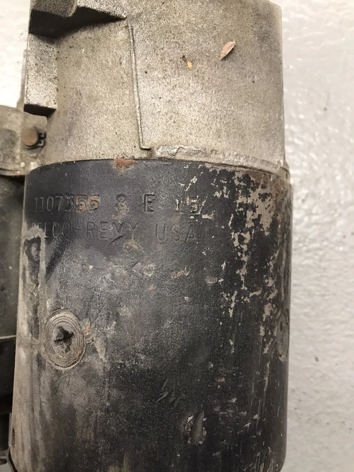 Pontiac GTO 1968 1969 arranque 1107355 con fecha 8E15 Foto 3 de 4