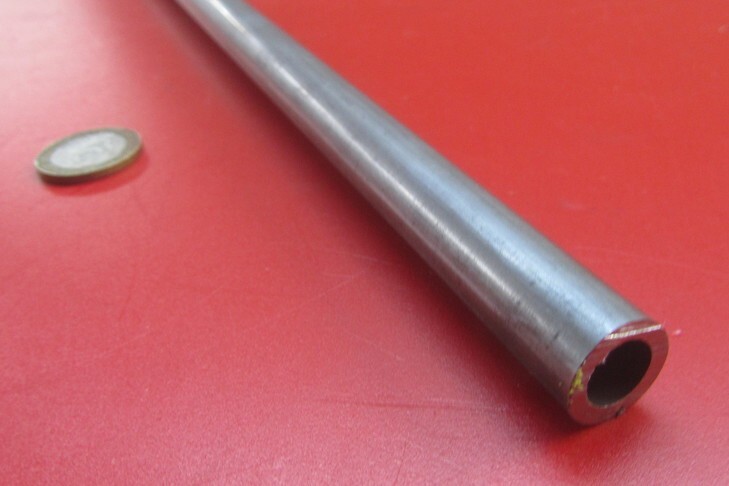 DOM Steel Round Tube - 1" OD X 48" Long X .095" Wall - 1020 Mild Steel, Made In USA