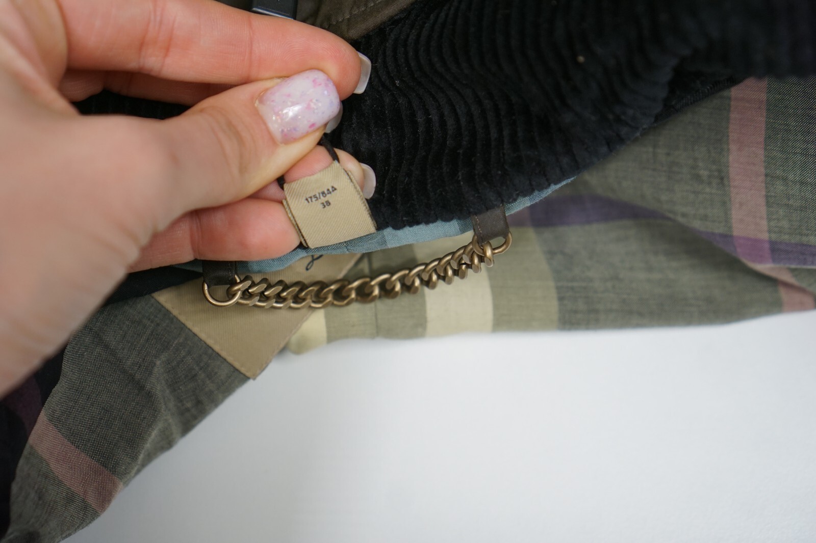 Women Burberry Waxed Cotton Jacket Dark Olive Hooded Balthorne US6 image 6