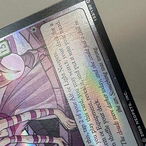 Neopets TCG Fyora, Tower Guardian 153/150 The Darkest Faerie 2005 - Picture 6 of 9