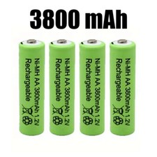 Set, AA+AAA 1.2V Rechargeable Battery Set, Long-Lasting Power,3800mAh+3000mAh