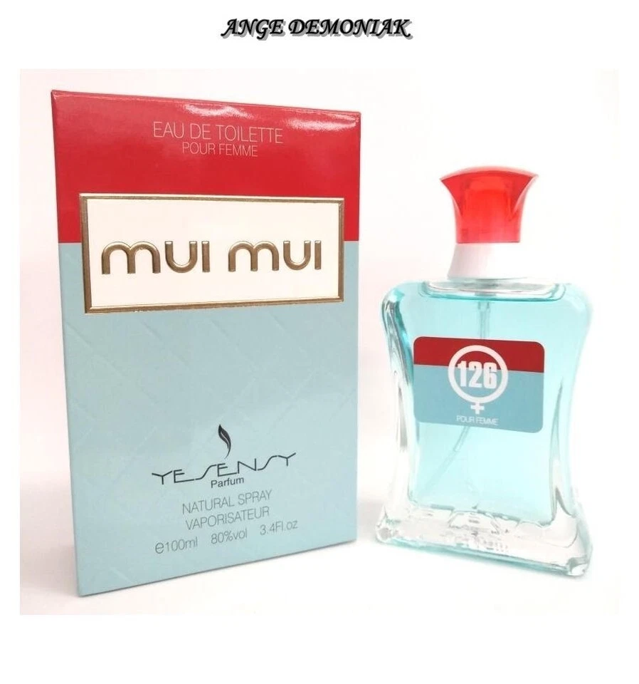 Eau de toilette pour femme Mui Mui de Yesensy