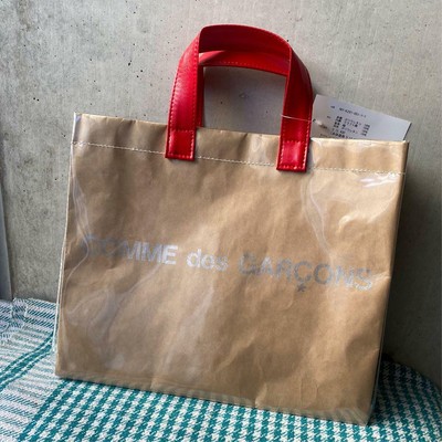 cdg pvc tote bag 2018