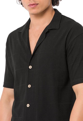Redbridge Herren Hemd kurzarm Hemden Sommer Freizeithemd Reguar Fit gestreift - Picture 18 of 41