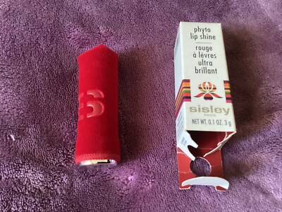 Sisley Phyto Lip Shine 6 Sheer Burgundy Lippenstift Originalverpackt Neu