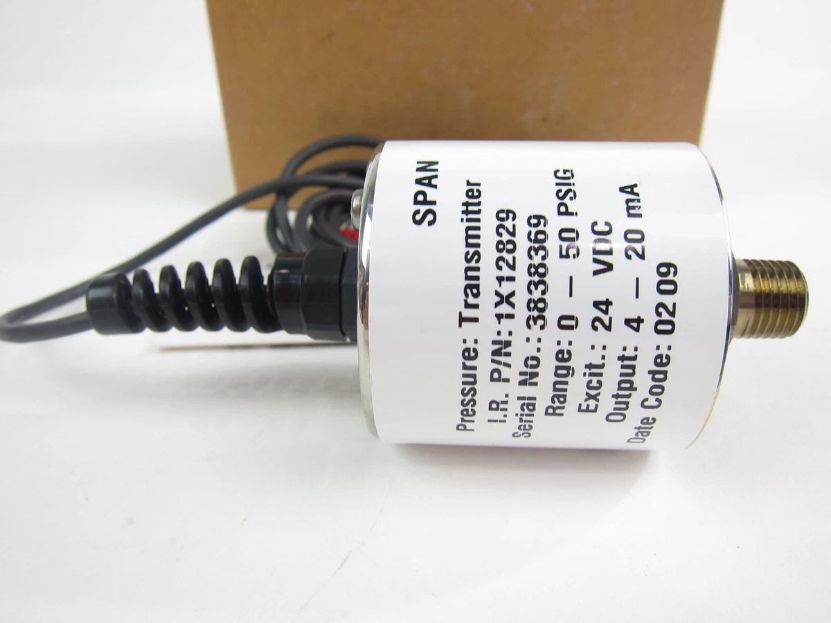 New Genuine Ingersoll Rand 67829887 Oil Pressure Transducer 