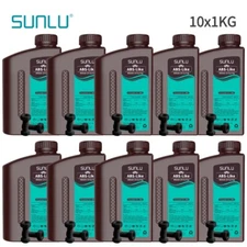 Sunlu 10×1KG ABS Like Photopolymer 3D Printer Rapid Resin LCD UV-Curing 405nm