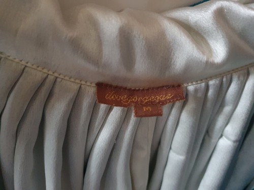Ilovehorgeous velvet and satin Petrol Blue children's Cape, unused, Medium size - Picture 7 of 11