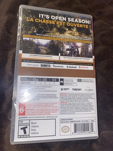 Jagd Simulator 2 - Nintendo Switch Brandneu & Versiegelt - Schneller Kostenloser Versand - Bild 2 von 2