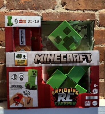 Minecraft RC Creeper Car with DLC Code Mattel Hot Xmas Toy