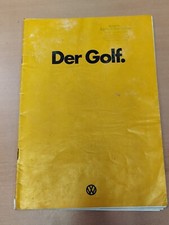 VW Golf  1/1975 prospekt  brochure Auto Car K43