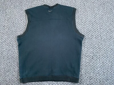 black nike sweater vest