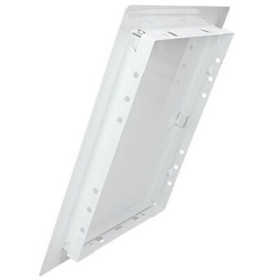 Semin Revisionsklappe Aus Metall, Weiß – 50x50 Cm, Drück-Öffnung – Für Decken/Wände, Trockener Aufbau