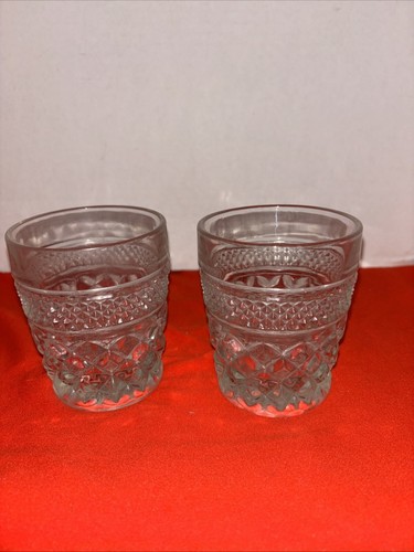 Anchor Hocking WEXFORD 8 Oz Drinking Glass - Set Of 2- Estate Find - Picture 2 of 6
