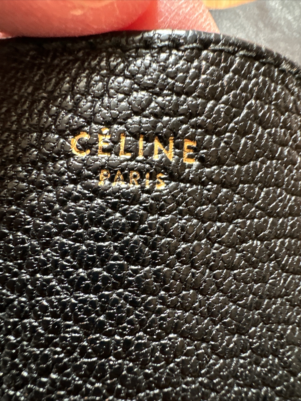 Celine Soft Grained Calfskin Leather Sangle Bag Phoe… Gem