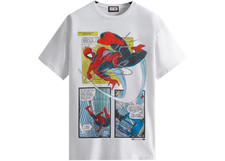 Kith x Marvel Spider-Man New York City Vintage White Tee size M