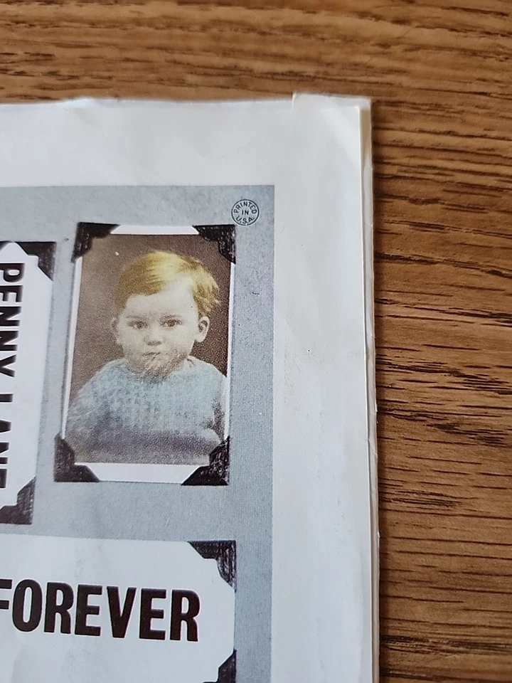 The Beatles "Strawberry Fields Forever" 1967  east 7" pic sleeve vg+ cond USA - Image 4 of 4