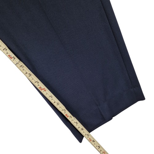 Pantalones Meyer Melbourne para hombre W52 L27 mezcla de lana elásticos nuevos con etiquetas 125 GBP - Imagen 9 de 13