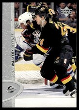 1996-97 Upper Deck Scott Walker Vancouver Canucks #351