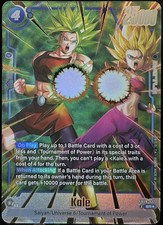 dragon ball super card game kale ABS-21 Kale, Caulifla, & Kefla SEC (2023) choose up to 1 of your opponents energy and place it in its owners Drop Area. Kale // Kale, Demon of