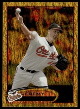Jeremy Guthrie 2012 Topps #4 Baltimore Orioles Gold Sparkle