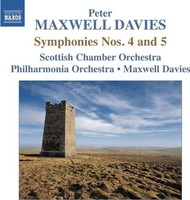 Audio Cd - Peter Maxwell Davies - Symphonies Nos. 4 & 5 - Naxos -D- Neu