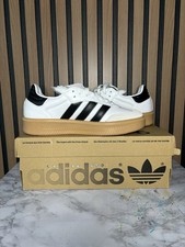Adidas Originals Samba XLG Sneakers Shoes White Black Gum IE1377 New