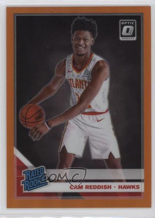 2019 Panini Donruss Optic Rated Orange Prizm /199 Cam Reddish #170 Rookie RC ne1