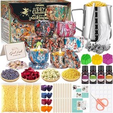 BBLTIFF Kerzen Selber Machen Set, Kerzen Gießen Set, Kerzenherstellung Kit