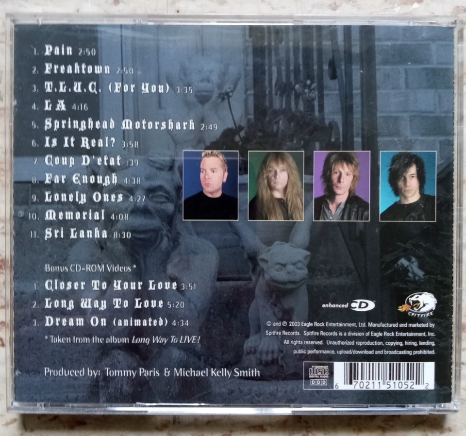 Britny Fox - Springhead Motorshark CD Foto 2 de 2