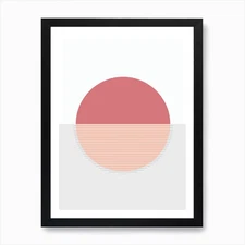 As The Sun Sets Art Print Framed Wall Art Poster Canvas Print Picture