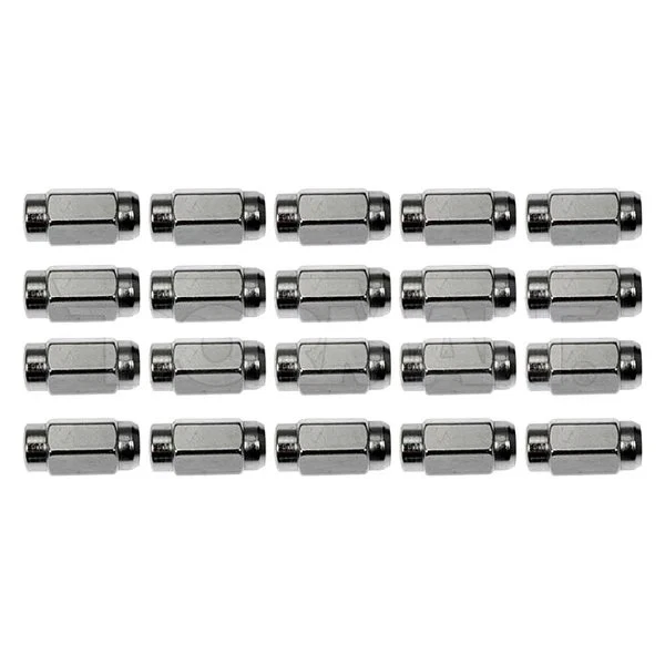 For Ford F-150 1975-1980 Dorman 712-544 Chrome Cone Seat Duplex Acorn Lug Nuts Foto 2 de 4