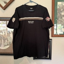 Vintage 90s/00s RARE Ducati Meccanica Racing Motorcycle Designer Shirt Size XL