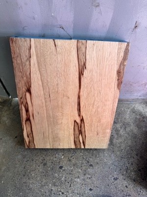 Black Limba 17''x14''x1.75'' Variegated Kiln Dried  Bass Body blank KD Frake