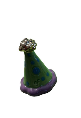 Nora Fleming Hats Off to 20 Years (Party hat) A411 Hand-Painted Ceramic Birthday