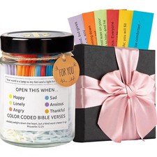 Bible Verse Jar   Christian Gifts for Women and Girls, Christmas Gift for Mom...