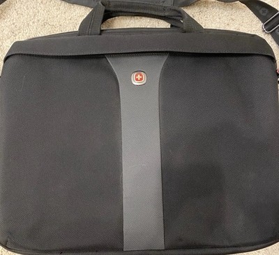 SWISSGEAR Black Laptop Backpack With Adjustable Straps
