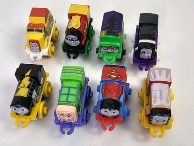 Thomas The Tank Engine Micro Mini Trains Marvel & DC Comics Friends Train Lot 8