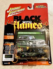  Johnny Lightning Street Freaks Blackflames 1960 Amc Rambler Wagon Custom 