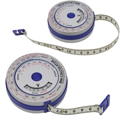 2 St��ck 2M BMI Body Mass Index einziehbares Ma?band f��r Di?t-Tracking