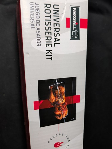 Nexgrill Universal Drehspieß-Kit 790-0016 Neu im Karton passt bis zu 32" Zoll breit NOB - Bild 8 von 8