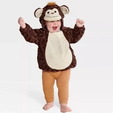 Hyde and Eek Boutique NWT Infant Monkey Halloween Costume Size 6-12 Months