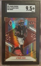 Chase For 2021 Panini Phoenix #105 Ja'Marr Chase Fire Burst Chase For 2021 Panini Phoenix #105 Ja'Marr Chase Fire Burst