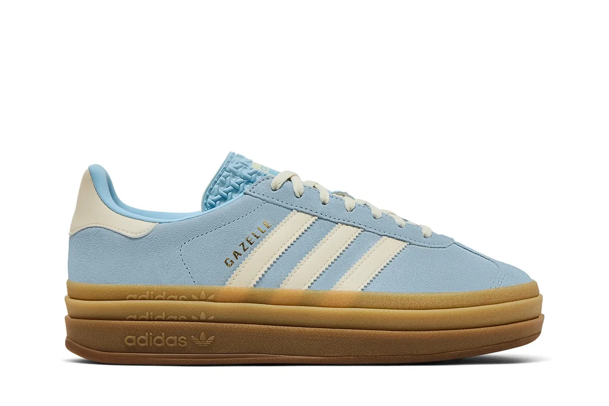 adidas gazelle silver green womens Women's Originals Gazelle Indoor "Clear Sky Sky White"