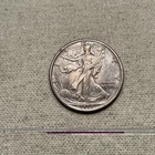 1916 Walking Liberty Silver Half Dollar 50C (AU CLEANED)