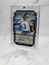 2021 Panini Playoff Football Gameday Signatures Russell Wilson Autograph /10