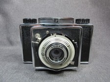 RARE VINTAGE WOLF LUXA SIX FOLDING CAMERA 120 FILM 6x6 GERMANY 1953